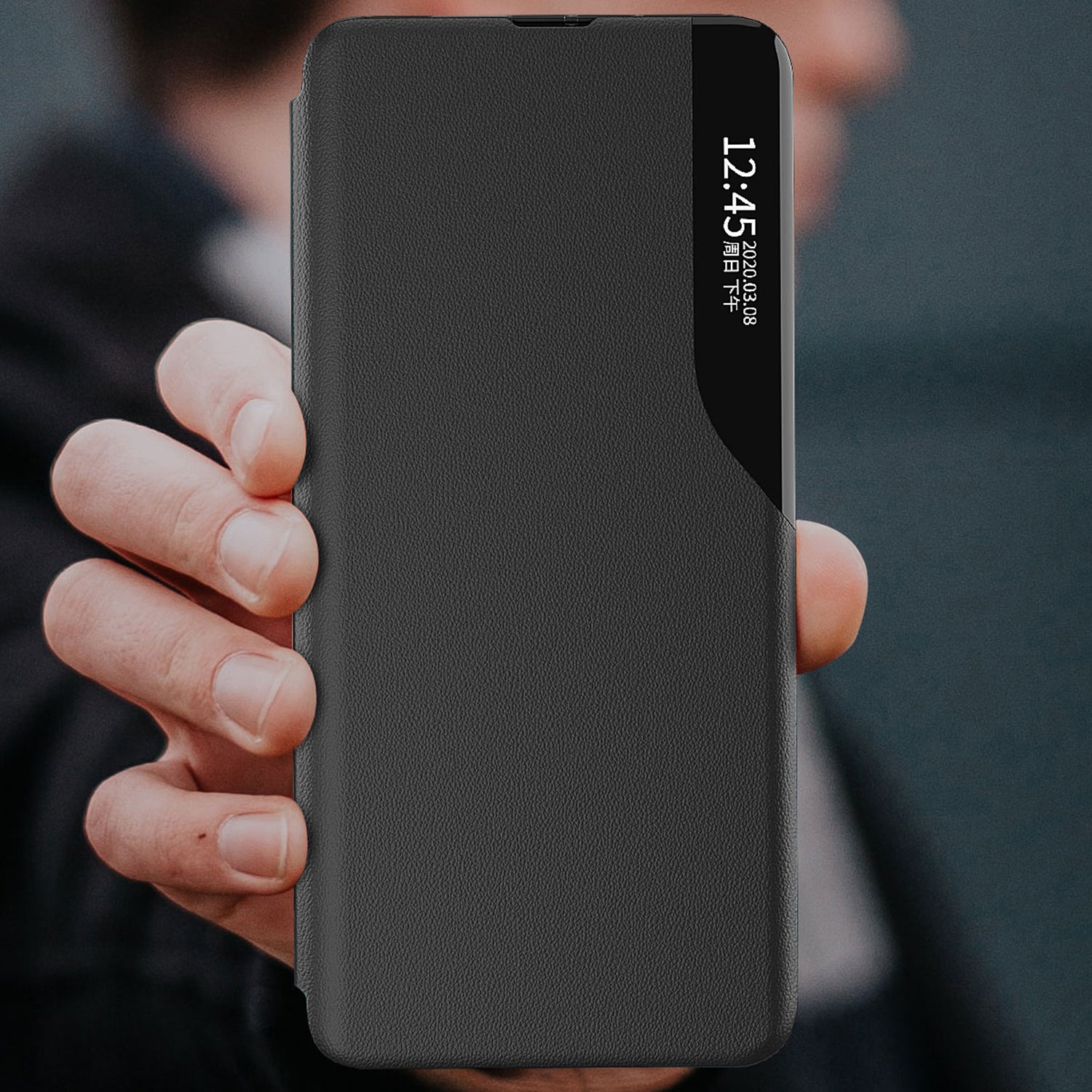 For Xiaomi Poco X5 Pro 5G Redmi Note 12 Pro Speed 5G Note 12 Pro 5G PU Leather Side View Window Phone Case Shockproof Stand Cover For Xiaomi Poco X5 Pro 5G Redmi Note 12 Pro Speed 5G Note 12 Pro 5G PU Leather Side View Window Phone Case Shockproof Stand Cover